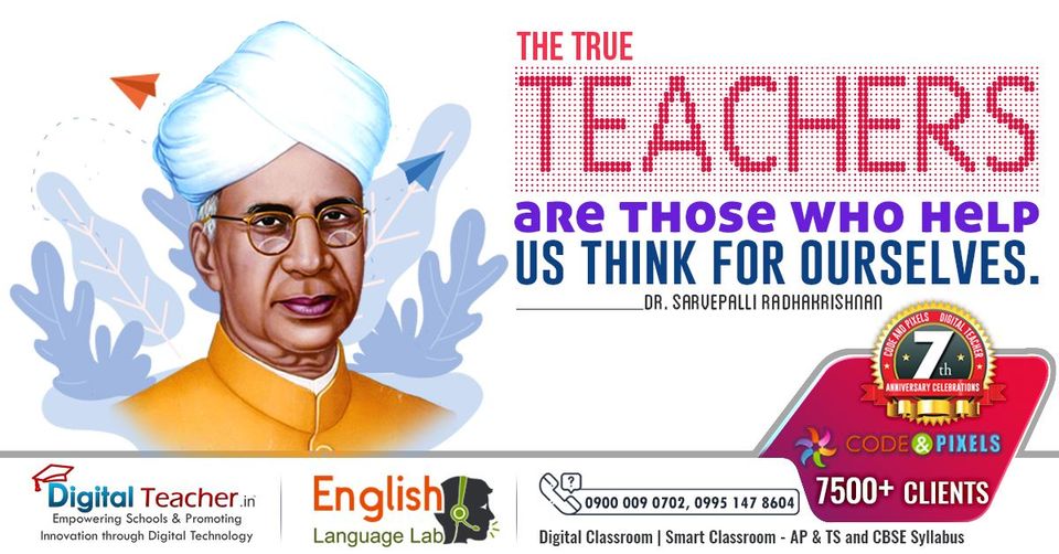 The True Teachers Are Those Who Help Us Think For Ourselves