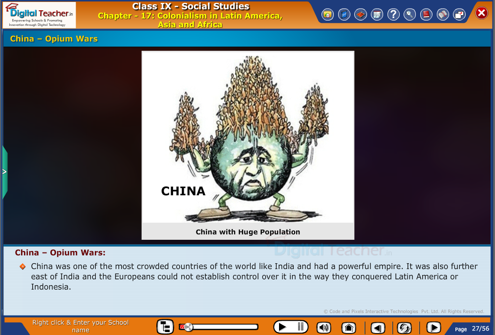 Smart class - social studies on colonialism and china - opium wars