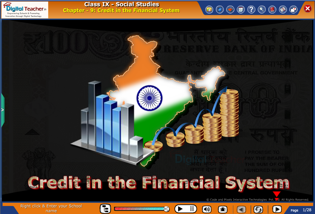 Smart class - social studies on credit in the financial system 